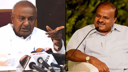 Kumaraswamy wants to see father Deve Gowda as PM again, plays Kannadiga card for home state support