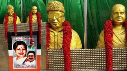 நள்ளிரவில் ஜெயலலிதாவுக்கு சிலை... அ.ம.மு.க.வினர் அதிரடி..!