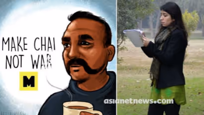 'ആ ചിത്രം വരച്ചത് ഞാനാണ്'; ഇന്ത്യയെ സ്നേഹിക്കുന്ന പാക്ക് ചിത്രകാരി പറയുന്നു...