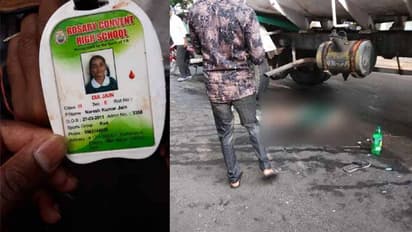 ఆబిడ్స్ లో విషాదం; చిన్నారి పాపను చిదిమేసిన వాటర్ ట్యాంకర్