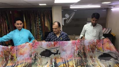 अब साड़ियों पर सर्जिकल स्ट्राइक, देखिए तस्वीरें