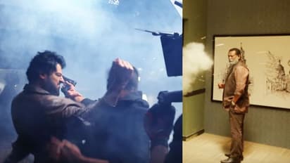 പ്രഭാസിനൊപ്പം ലാല്, കെന്നി ബേറ്റ്സിന്റെ ആക്ഷനും; 'സാഹൊ' മേക്കിംഗ് വീഡിയോ