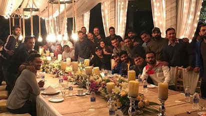 ಧೋನಿ ಮನೆಯಲ್ಲಿ ಟೀಂ ಇಂಡಿಯಾ ಕ್ರಿಕೆಟಿಗರಿಗೆ ಡಿನ್ನರ್!