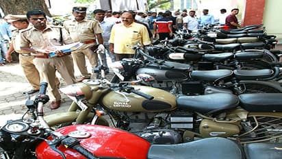 ಬುಲೆಟ್ ಕಳ್ಳರ ಹೆಡೆಮುರಿ ಕಟ್ಟಿದ ಡಿಸಿಪಿ ಅಣ್ಣಾಮಲೈ ಪಡೆ