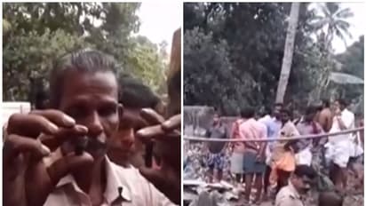 അങ്ങാടിപ്പേട്ടയിൽ സ്ഫോടനം; പൊട്ടിത്തെറി കടകൾക്കരികിലെ മാലിന്യക്കൂമ്പാരത്തിൽ നിന്നും