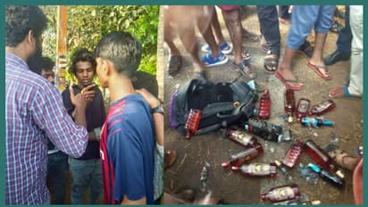 മദ്യ ലഹരിയിൽ എസ്എഫ്ഐ വനിതാ നേതാക്കളടക്കമുള്ളവരെ അസഭ്യം പറഞ്ഞു; 2 പേര്‍ പിടിയില്‍