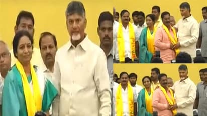 టీడీపీలో చేరిన వైసీపీ ఎమ్మెల్యే గౌరు చరితారెడ్డి దంపతులు