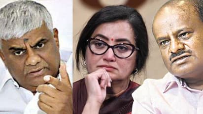 ಸುಮಲತಾಗೆ ಅವಮಾನ: ರೇವಣ್ಣ ಪರ ಕ್ಷಮೆ ಕೋರಿದ ಕುಮಾರಸ್ವಾಮಿ, ನಿಖಿಲ್!