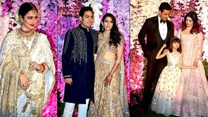 From Aishwarya Rai to Hardik Pandya: Indian stars shine at Akash Ambani-Shloka Mehta's wedding reception