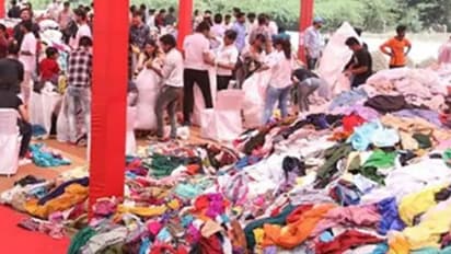 മൂന്ന് ലക്ഷം വസ്ത്രങ്ങൾ ശേഖരിച്ച് സംഭാവന ചെയ്ത് രാജകുടുംബാംഗം ഗിന്നസ് റെക്കോർഡിലേക്ക്