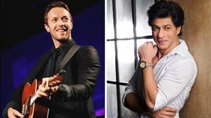 Coldplay, Shah Rukh Khan exchange in musical PDA