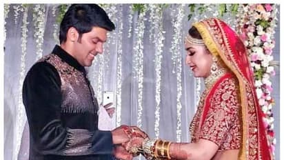 Inside Sayyeshaa Saigal, Arya wedding: Newly married pose with Surya, Rana Daggubati, others