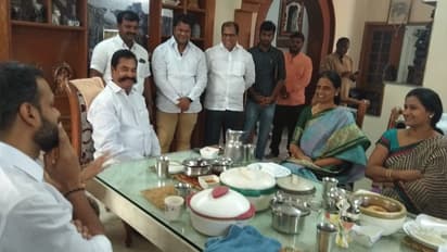 తీగల కృష్ణారెడ్డి ఇంటికి సబితా ఇంద్రారెడ్డి