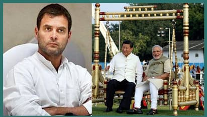 ഷീ ജിന് പിങ്ങിനൊപ്പം ഊഞ്ഞാലാടും, കെട്ടിപ്പിടിക്കും എന്നാലും മോദിക്ക് ചൈനാപ്പേടിയെന്ന് രാഹുൽ