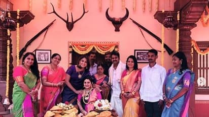 ರಿಷಭ್ ಶೆಟ್ಟಿ ಪತ್ನಿ ಸೀಮಂತ ಫೋಟೋಸ್!