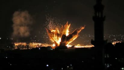 अब इजरायल ने भी किया आतंकियों पर एयर स्ट्राइक