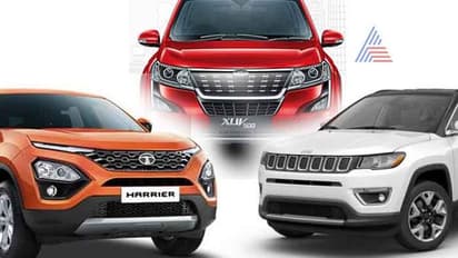 ಜೀಪ್ ಕಂಪಾಸ್, ಟಾಟಾ ಹ್ಯಾರಿಯರ್, ಮಹೀಂದ್ರ XUV500- ಮೊದಲ ಸ್ಥಾನ ಯಾರಿಗೆ?