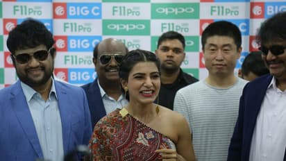 'ఒప్పో F11 ప్రో' లాంచ్ చేసిన సమంత!