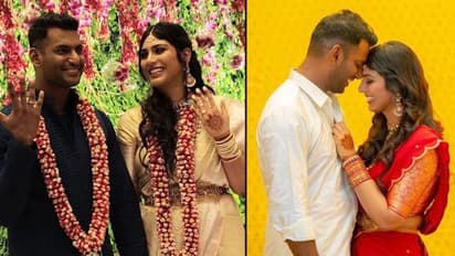 Tamil actor Vishal gets engaged to longtime girlfriend Anisha Alla. See pics