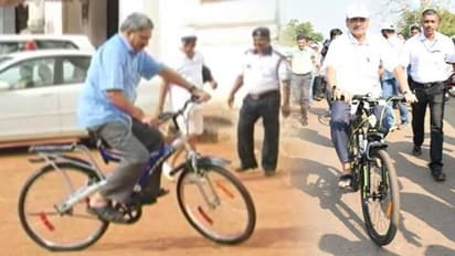 ಸಿಎಂ ಆದಾಗಲೂ ವಿಧಾನಸಭೆಗೆ ಸೈಕಲ್ ತುಳಿದುಕೊಂಡು ಬರುತ್ತಿದ್ದ ಪರ್ರಿಕರ್!