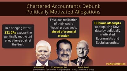 Chartered accountants expose data hoax by award wapsi economists