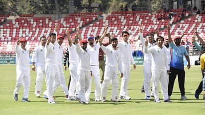 ಚೊಚ್ಚಲ ಟೆಸ್ಟ್ ಪಂದ್ಯ ಜಯಿಸಿದ ಆಫ್ಘಾನಿಸ್ತಾನ