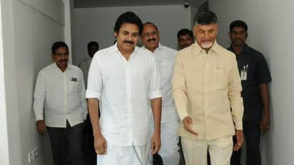 ఎన్నికల అనంతరం తొలిసారి కలిసిన పవన్, చంద్రబాబు