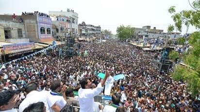 ప్రకాశం జిల్లా టంగుటూరులో జగన్మోహన్ రెడ్డి ఎన్నికల ప్రచారం (ఫోటోలు)