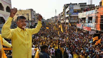 నర్సీపట్నం ఎన్నికల ప్రచార సభలో చంద్రబాబు (ఫొటోలు)