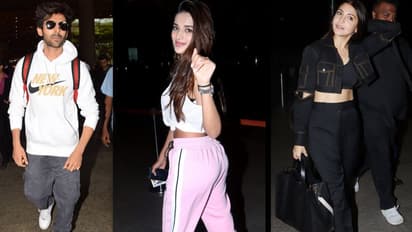 Anushka Sharma to Kartik Aaryan and Nidhhi Agerwal: Is Bollywood working out at the airport?