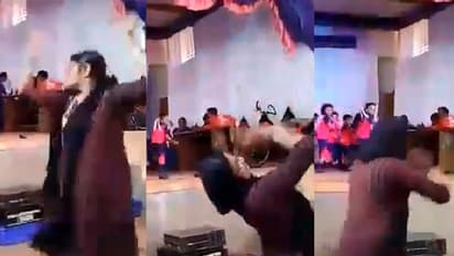 'ടീച്ചറെന്തൊരു കിടുവാണ്?'; കുഞ്ഞുങ്ങൾക്ക് ചുവടുകൾ കാണിച്ചു കൊടുക്കുന്ന വൈറൽ അധ്യാപിക