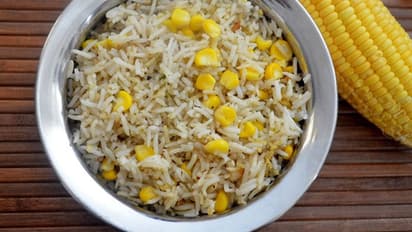 രുചികരമായ സ്വീറ്റ് കോൺ പുലാവ് തയ്യാറാക്കാം