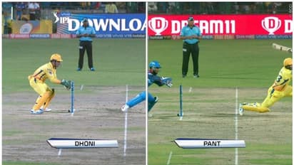 വിക്കറ്റിന് പിന്നിലും ധോണിയെ ഓര്മ്മിപ്പിച്ച് പന്ത്; മിന്നല് സ്റ്റംപിങ്- വീഡിയോ