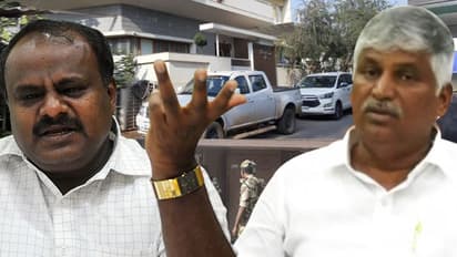 I-T raid on Karnataka minister's house after Kumaraswamy's warning