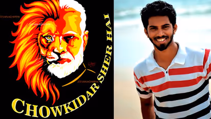 Chowkidar sher hai: Mangaluru man compares PM Narendra Modi to lion