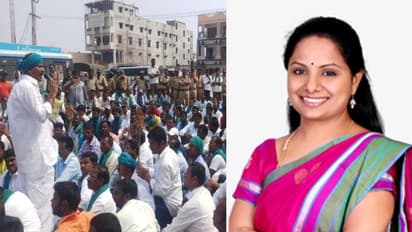 സർക്കാരിനെതിരെ പ്രതിഷേധം; തെലങ്കാന മുഖ്യമന്ത്രിയുടെ മകള്ക്കെതിരെ മത്സരിക്കുന്നത് 189 കര്ഷകര്