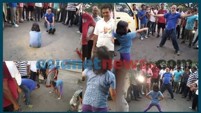 ഓടി നടന്ന് പാരവയ്ക്കാതെ വ്യായാമം ശീലമാക്കൂ; കലൂര് സ്റ്റേഡിയത്തിൽ കണ്ണന്താനത്തിന്റെ കസര്ത്ത്