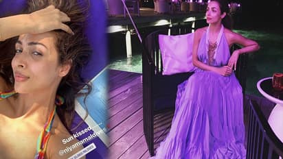 स्विमसूट में शेयर की मलाइका ने तस्वीरें, लोगों ने दी अपनी प्रतिक्रियाएं