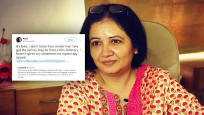 Congress fake news factory exposed as Aarti Patel denies signing petition to vote Modi out