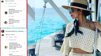 മലൈക അറോറയുടെ സ്ട്രെച്ച് മാര്ക്ക്; കളിയാക്കിയും പ്രശംസിച്ചും സോഷ്യല് മീഡിയ