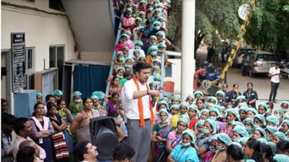 ತೇಜಸ್ವಿ ಸೂರ್ಯ ಮಿಂಚಿನ ಸಂಚಾರ