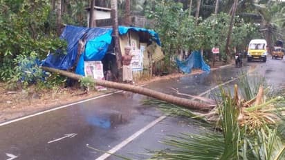 ചൂടില് കുളിരായി കുന്നംകുളത്ത് ഐസ് മഴ; തൃശ്ശൂരില് പെരുമഴ