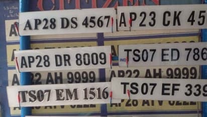 నంబర్‌ప్లేట్లపై ‘‘వంకర’’ వేషాలొద్దు: వాహనదారులకు ట్రాఫిక్ సీపీ వార్నింగ్