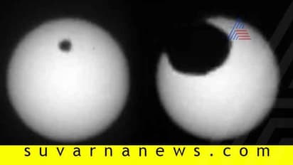 ಅಂಗಾರಕನಲ್ಲಿ ಒಂದಲ್ಲ, ಎರಡು ಸೂರ್ಯಗ್ರಹಣ: ವಿಡಿಯೋ!