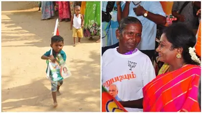 சபதம் எடுத்த 5 வயது சிறுவன் ..! தமிழிசைக்காக தூத்துக்குடி மக்களை கவர்ந்த சுவாரஸ்யம்..! இணையத்தில் வைரலாகும் புகைப்படம்..!