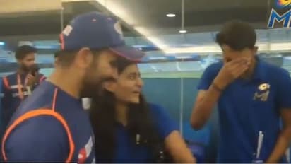 IPL 2019: ರೋಹಿತ್ ಶರ್ಮಾ ಭೇಟಿ ಮಾಡಿದ ಗಳಗಳನೆ ಅತ್ತ ಅಭಿಮಾನಿ!