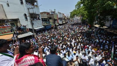 వైఎస్ విజయమ్మ ఎన్నికల ప్రచారం (ఫోటోలు)