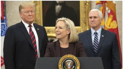 അമേരിക്കൻ ആഭ്യന്തര സുരക്ഷാ സെക്രട്ടറി കിർസ്റ്റ്ജെൻ നീൽസെൻ രാജിവച്ചു