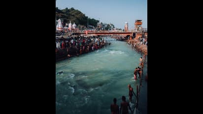 প্রবল বর্ষণের জের, ফুলে-ফেঁপে উঠেছে হরিদ্বারের গঙ্গা, জলমগ্ন একাধিক গ্রাম