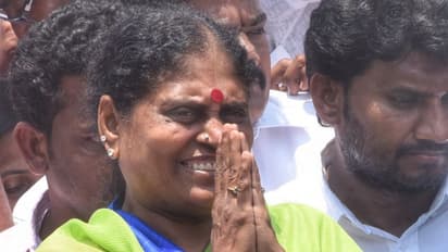 అనంతపురంలో విజయమ్మ ఎన్నికల ప్రచారం (ఫోటోలు)